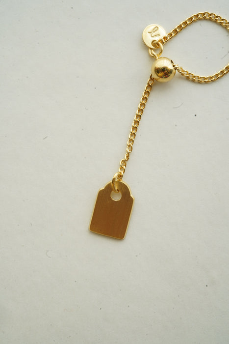 AXEP<br>TAG RING<br> in GOLD<br><br> SOLD OUT