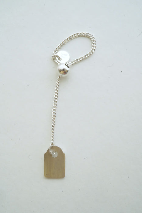 AXEP<br>TAG RING<br>in SILVER