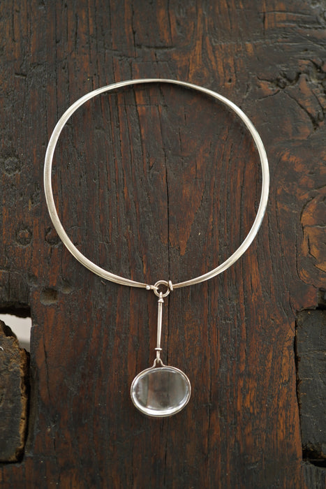 VINTAGE<br>VIVIANNA TORUN<br>DEW DROP CRYSTAL PENDANT