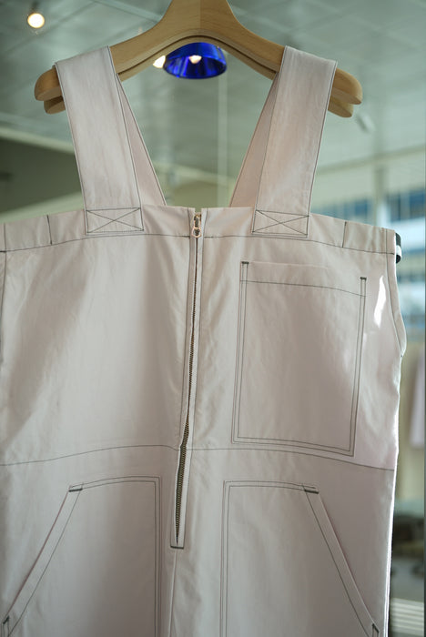 JONNLYNX<br>HORSE CLOTH FISHERMAN PANTS<br>PINK WHITE