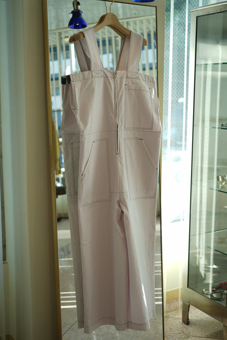 JONNLYNX<br>HORSE CLOTH FISHERMAN PANTS<br>PINK WHITE