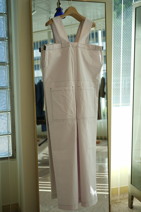 JONNLYNX<br>HORSE CLOTH FISHERMAN PANTS<br>PINK WHITE