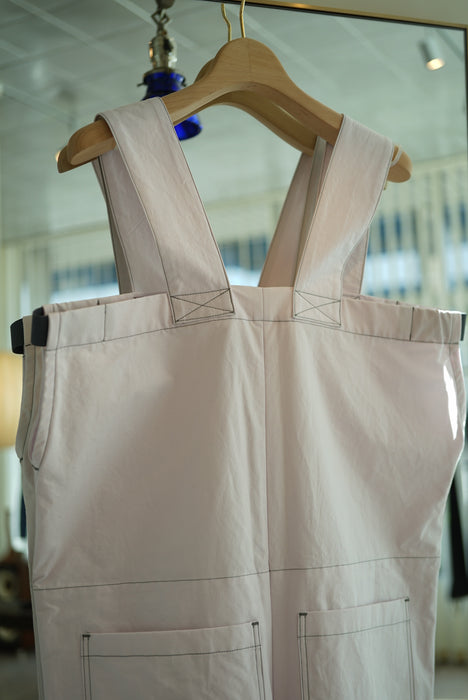 JONNLYNX<br>HORSE CLOTH FISHERMAN PANTS<br>PINK WHITE
