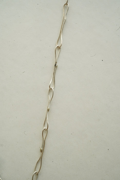 Zoé Mohm<br>CHAIN FRINGED EGG NECKLACE