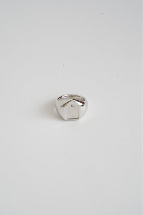 AXEP<br>TAG SIGNET RING<br>in SILVER