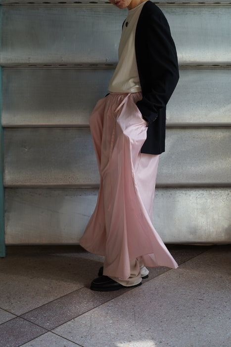 90S GEOFFREY BEENE<BR>STRIPED POCKET SKIRT