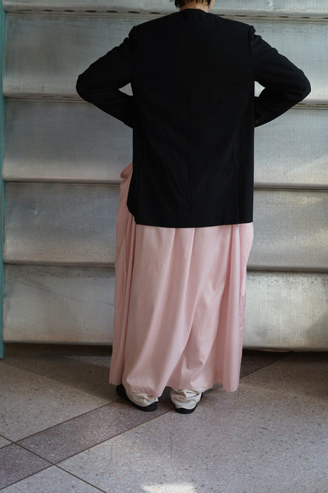 90S GEOFFREY BEENE<BR>STRIPED POCKET SKIRT