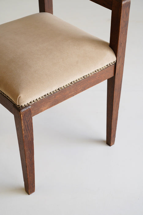 ART DECO CORNER CHAIR