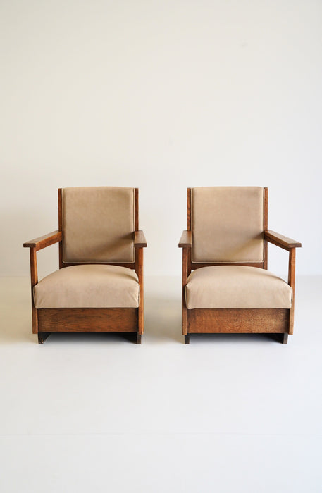 HAAGSE SCHOOL ARMCHAIRS SET OF 2