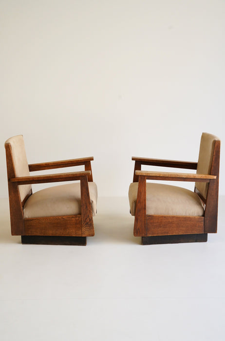 HAAGSE SCHOOL ARMCHAIRS SET OF 2