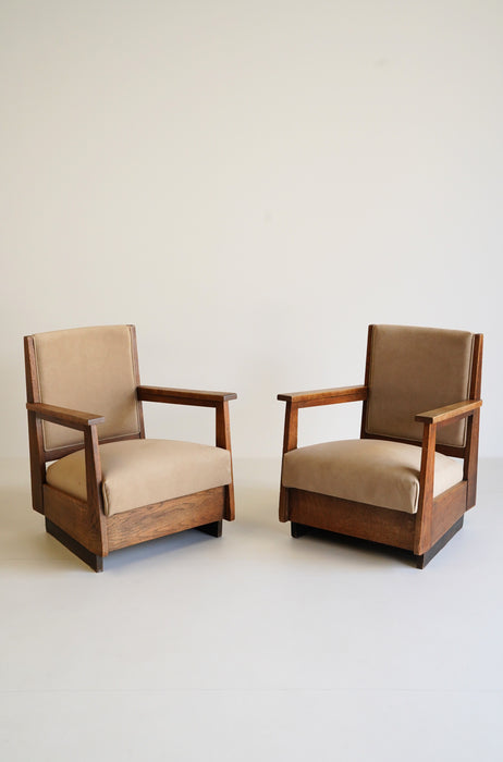 HAAGSE SCHOOL ARMCHAIRS SET OF 2