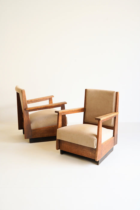 HAAGSE SCHOOL ARMCHAIRS SET OF 2