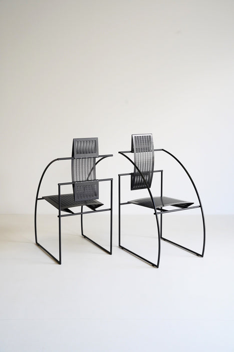 MARIO BOTTA<BR>QUINTA CHAIR<BR>SET OF 2
