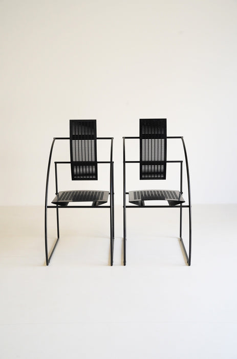 MARIO BOTTA<BR>QUINTA CHAIR<BR>SET OF 2