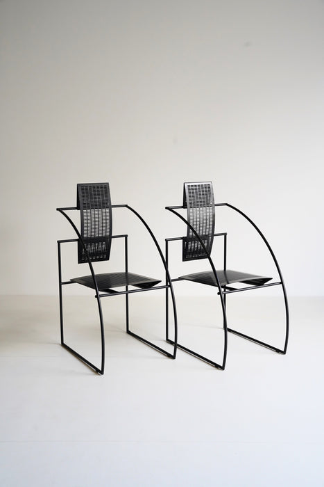 MARIO BOTTA<BR>QUINTA CHAIR<BR>SET OF 2
