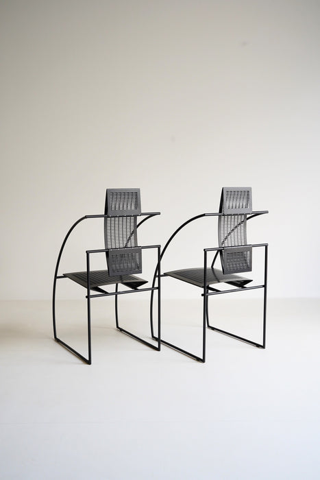 MARIO BOTTA<BR>QUINTA CHAIR<BR>SET OF 2