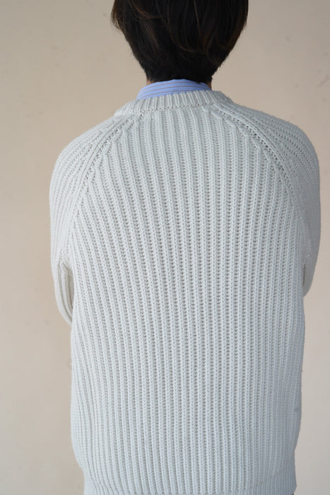 CRISTASEYA<br>RAGLAN 3YARNS MAXI SWEATER