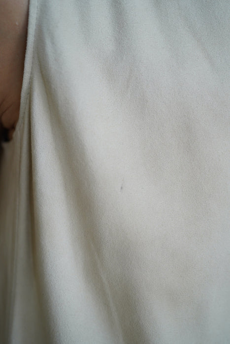 VINTAGE HERMES <br> SUEDE SLEEVELESS TOPS<br> <br> SOLD OUT