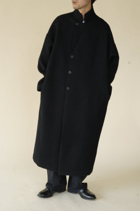 CRISTASEYA<br>WOOL LONG COAT<br>in BLACK