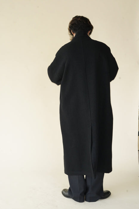 CRISTASEYA<br>WOOL LONG COAT<br>in BLACK