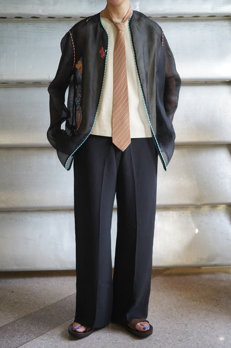 VINTAGE GEOFFREY BEENE<BR>BUTTERFLY MESH JACKET