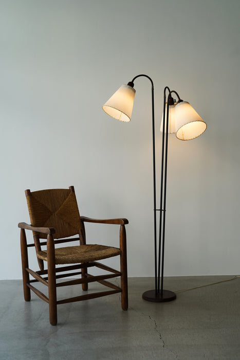SVEND AAGE HOLM SØRENSEN<BR>THREE-ARMED FLOOR LAMP<BR><BR>SOLD OUT