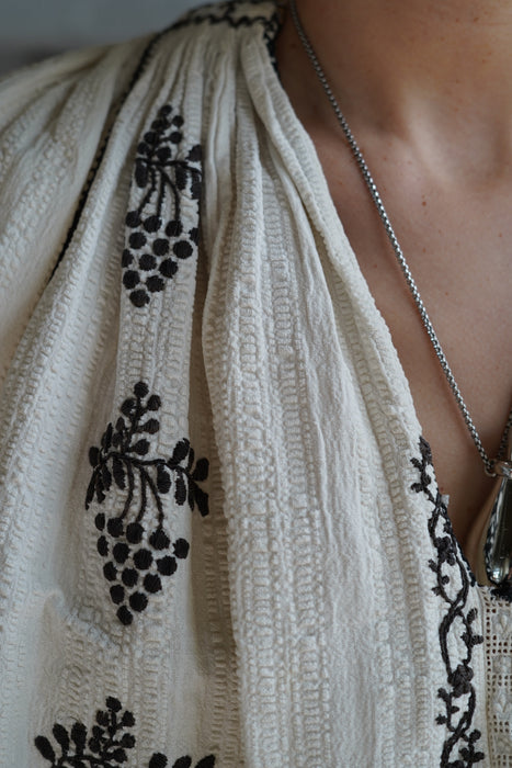 ANTIQUE<BR>ROMANIAN FOLK BLOUSE 2