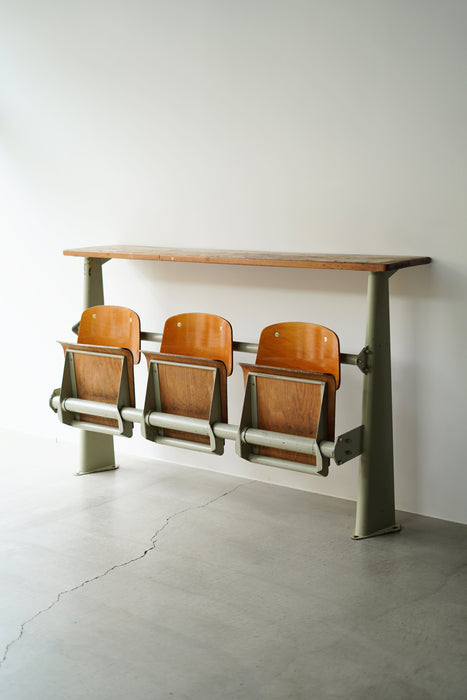 JEAN PROUVÉ<BR>AMPHITHEATER BENCH<BR><BR>SOLD OUT