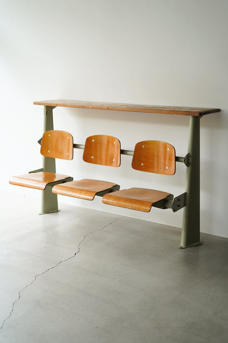 JEAN PROUVÉ<BR>AMPHITHEATER BENCH<BR><BR>SOLD OUT
