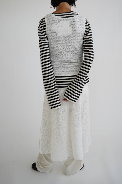EXTREME CASHMERE<br>n°522 boxer <br>in SNOW