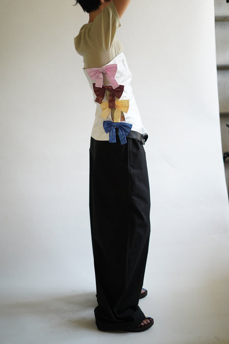 SUPER YAYA<br>Top Bustier Sofia White