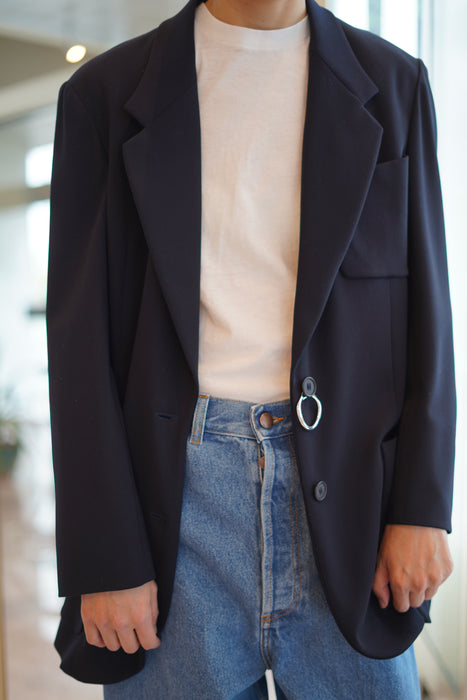 AXEP<br>HOOP/L<br>in SILVER