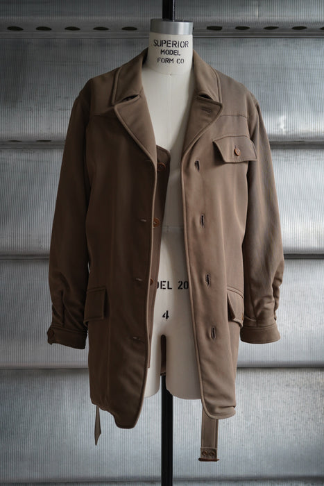 VINTAGE HERMES <br> WOOL HUNTING JACKET COAT<br><br>SOLD OUT