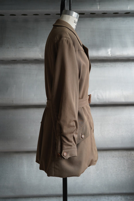 VINTAGE HERMES <br> WOOL HUNTING JACKET COAT<br><br>SOLD OUT
