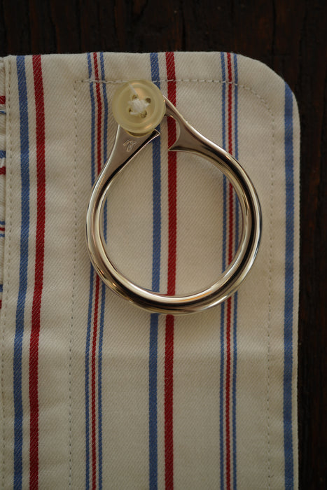 AXEP<br>HOOP/L<br>in SILVER