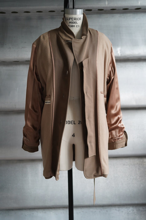 VINTAGE HERMES <br> WOOL HUNTING JACKET COAT<br><br>SOLD OUT