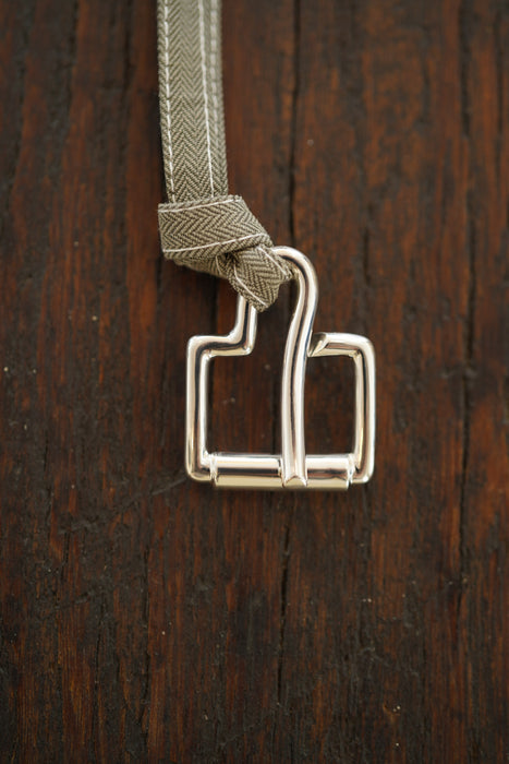 AXEP<br>BUCKLE mini AXEP<br>in SILVER