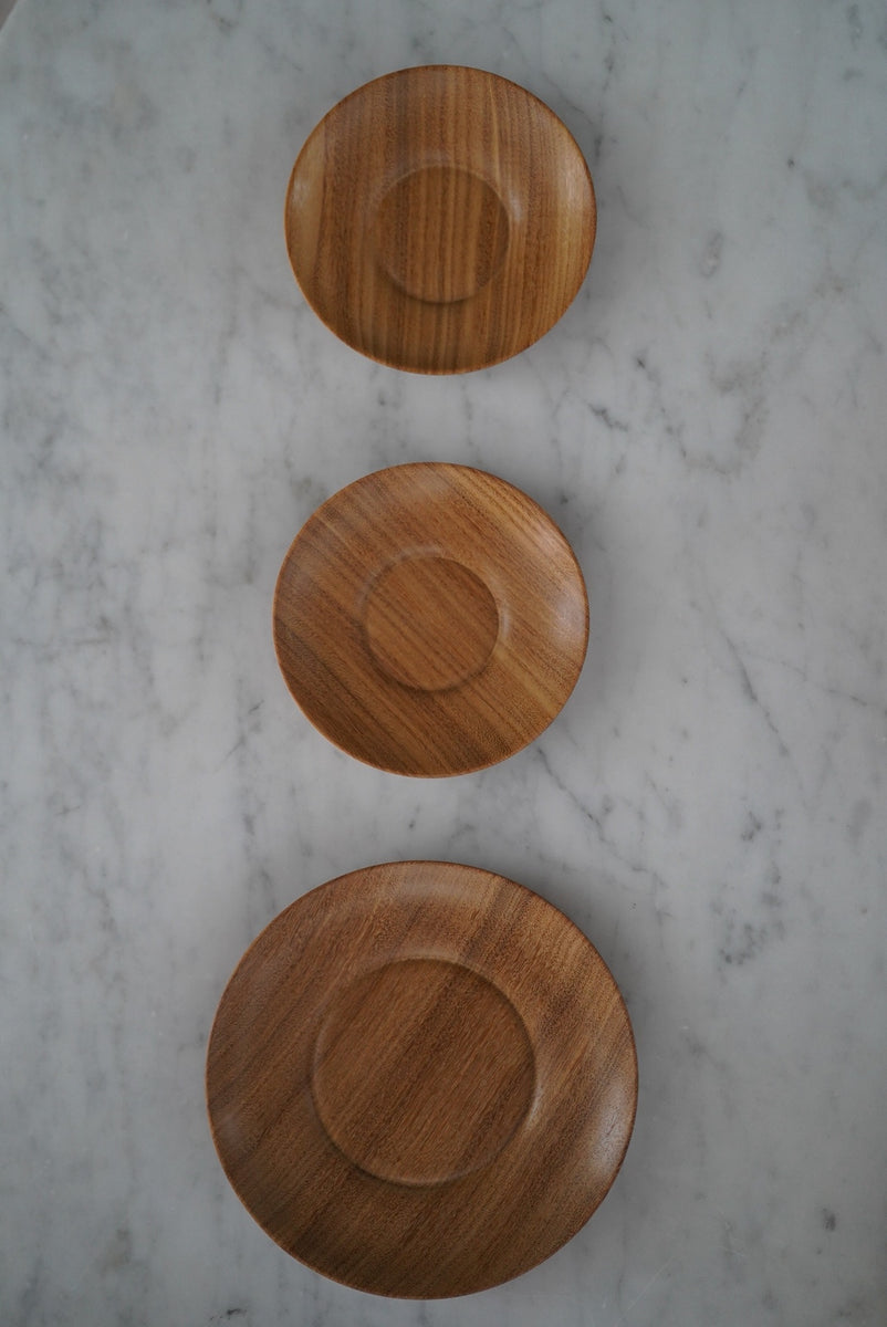 CRISTASEYA SET OF 2 HANDTURNED SMALL PLATE-S – PORT