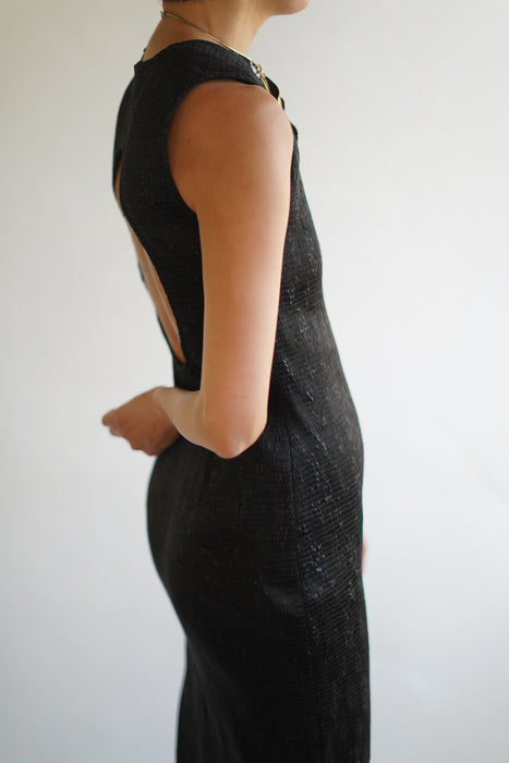 SUPER YAYA<br>Open Back Dress