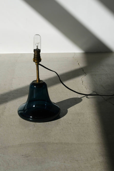 CLAUDE MORIN<BR>TABLE LAMP (BLUE)<BR><BR>SOLD OUT