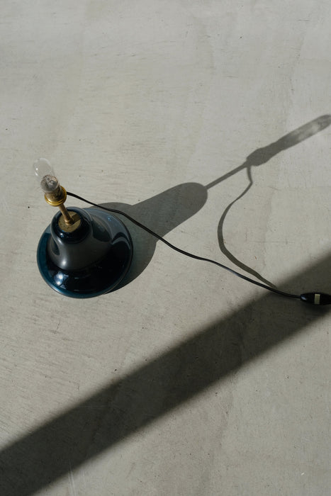 CLAUDE MORIN<BR>TABLE LAMP (BLUE)<BR><BR>SOLD OUT