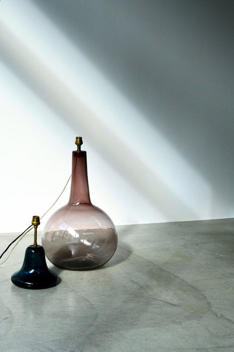 CLAUDE MORIN<BR>TABLE LAMP (BLUE)<BR><BR>SOLD OUT