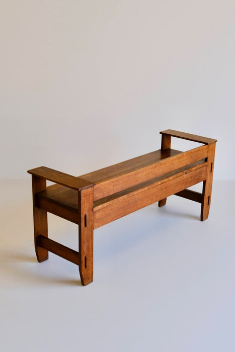 HAAGSE SCHOOL OAK BENCH