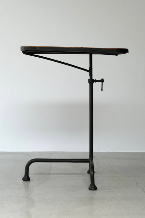 VINTAGE FRENCH IRON SIDE TABLE<BR><BR>SOLD OUT