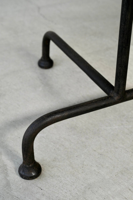 VINTAGE FRENCH IRON SIDE TABLE<BR><BR>SOLD OUT