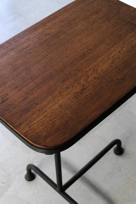VINTAGE FRENCH IRON SIDE TABLE<BR><BR>SOLD OUT