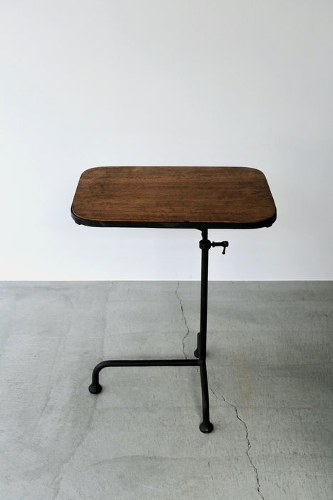 VINTAGE FRENCH IRON SIDE TABLE<BR><BR>SOLD OUT