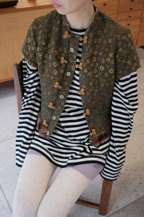 FUMIKA_UCHIDA<br>BOUCLE JACGUARD REVERSIBLE TOPS