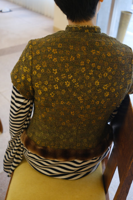 FUMIKA_UCHIDA<br>BOUCLE JACGUARD REVERSIBLE TOPS