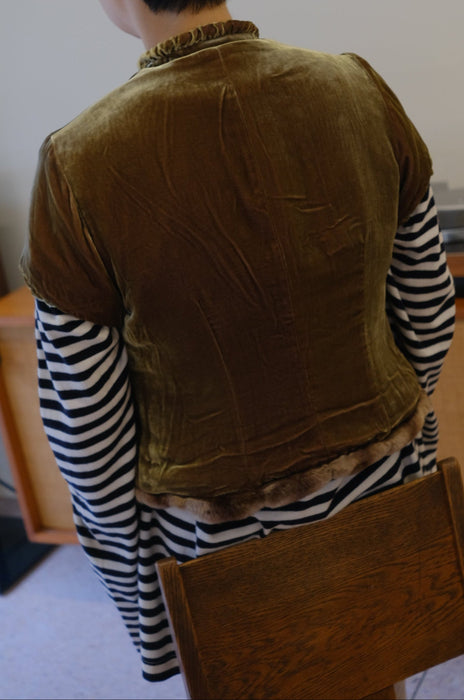 FUMIKA_UCHIDA<br>BOUCLE JACGUARD REVERSIBLE TOPS